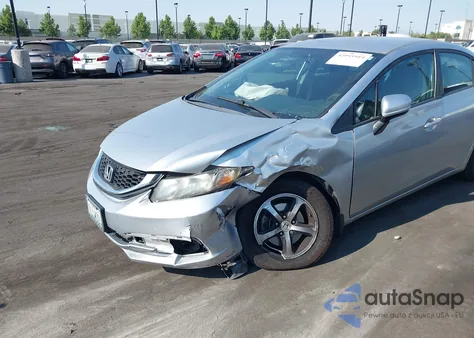 2015 Honda Civic Se из США, поврежденный, VIN 19XFB2F7XFE244582